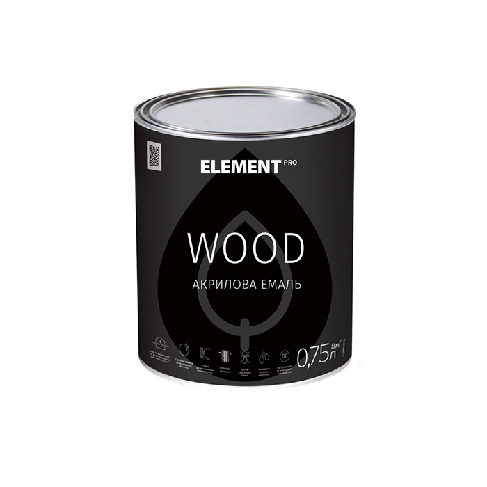 

Емаль Акрилова ELEMENT PRO+FACADE SYSTEM WOOD (0,75 л)