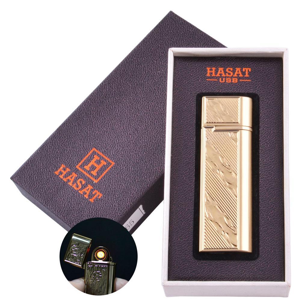 

USB зажигалка в подарочной коробке HASAT №HL-65-3 USB