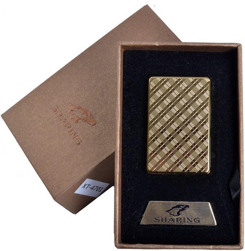 

Зажигалка подарочная SHARING (спираль накаливания, USB) №4701-6 Lighter