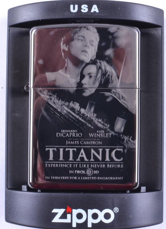 

Зажигалка бензиновая Zippo TITANIC №4220-5 Zippo