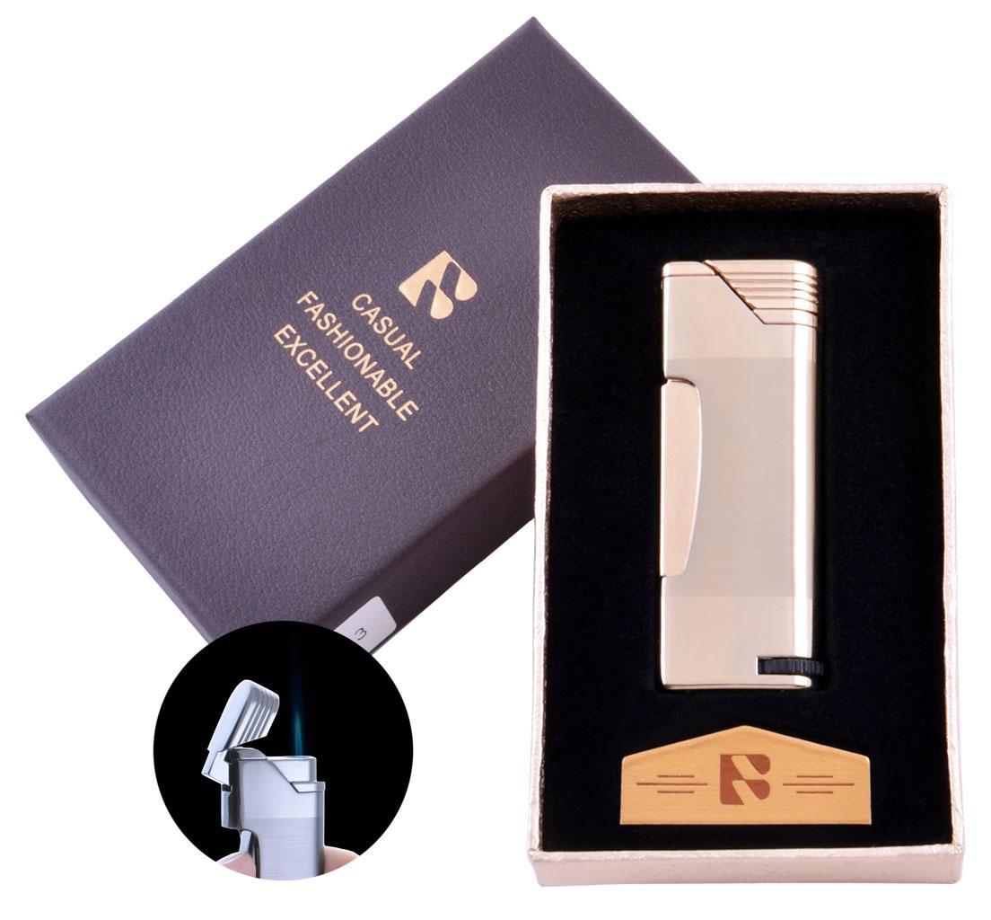 

Зажигалка в подарочной коробке FANGFANG (Острое пламя) №4513 Gold Moongrass
