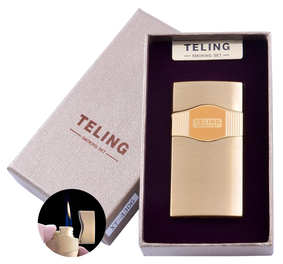 

Зажигалка подарочная Teling №4306 Gold Moongrass