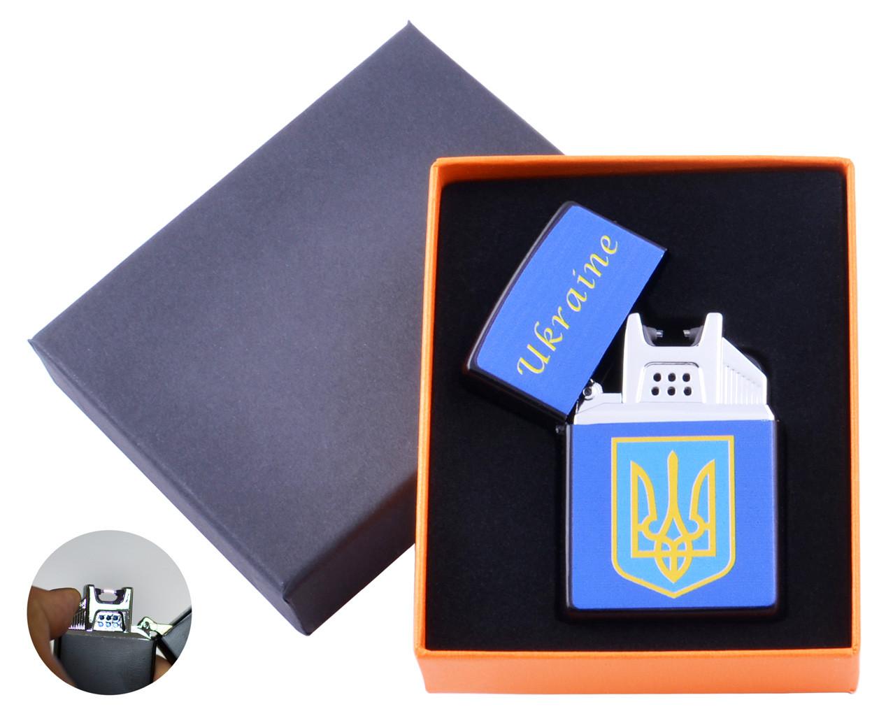 

Электроимпульсная зажигалка Украина (USB) №HL-146-4 Lighter
