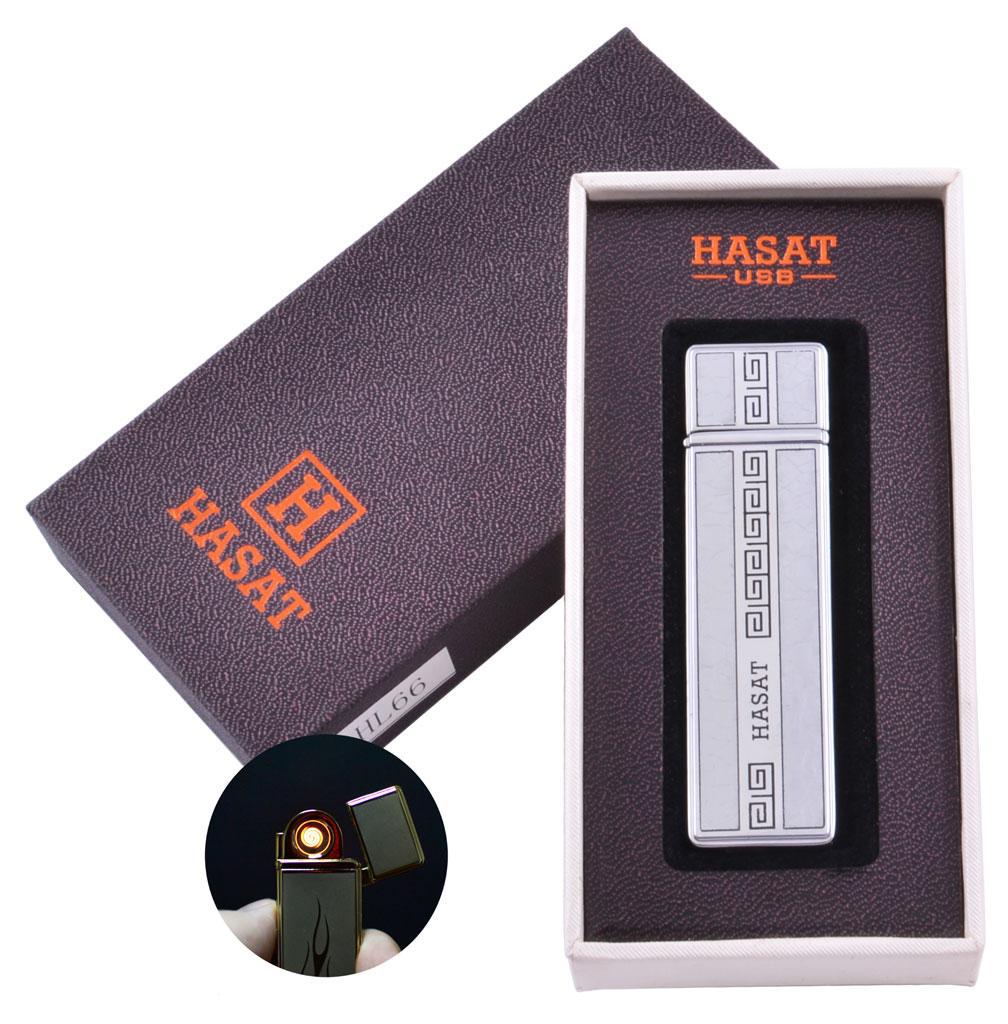 

USB зажигалка в подарочной коробке HASAT №HL-66-4 USB