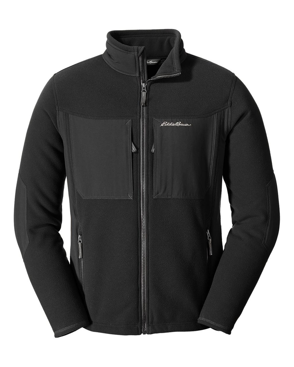

Флисовая куртка мужская Eddie Bauer Mens Crux Fleece Jacket BLACK (M)