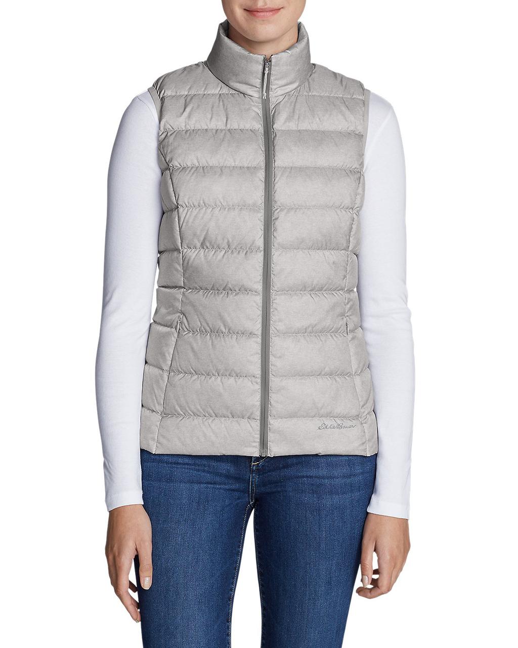 

Женская жилетка дутая Eddie Bauer Womens Cirruslite Down Vest LT GRAY (S)
