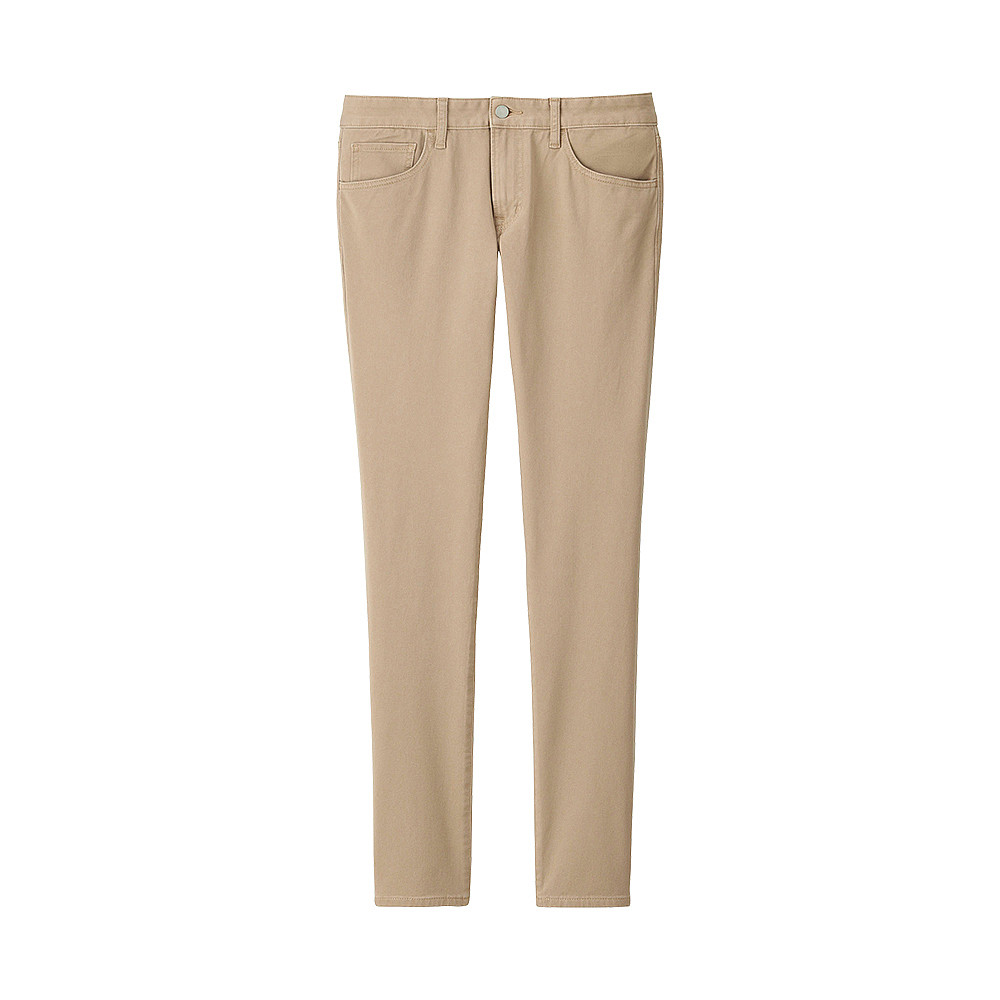 

Мужские джинсы скинни Uniqlo Skinny Fit Tapered Color BIEGE