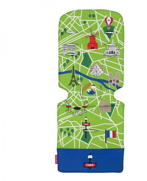 

Матрасик в коляску Maclaren Paris City Map (Разноцветный) (AM1Y031922)