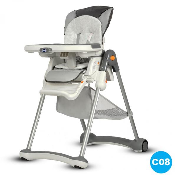 

Стульчик для кормления Coneco Brazzi C08 Серый (205.10.18.C08)