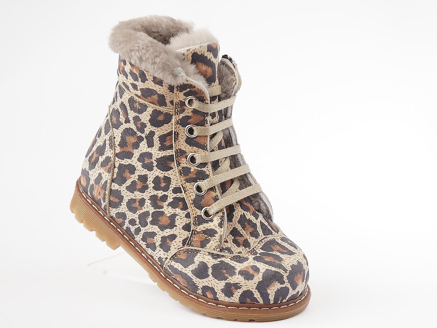 

Ортопедические ботинки Cezara Orthopedic LEOPAR KURK 1107 26 Леопардовые