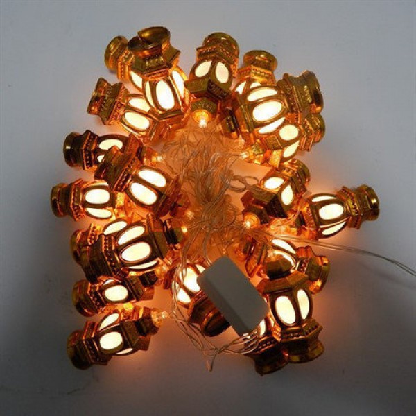 

Гирлянда-Шарики Фонарики GOLD 3 м Теплый желтый Белый 20 LED Внутренние DECOR LED