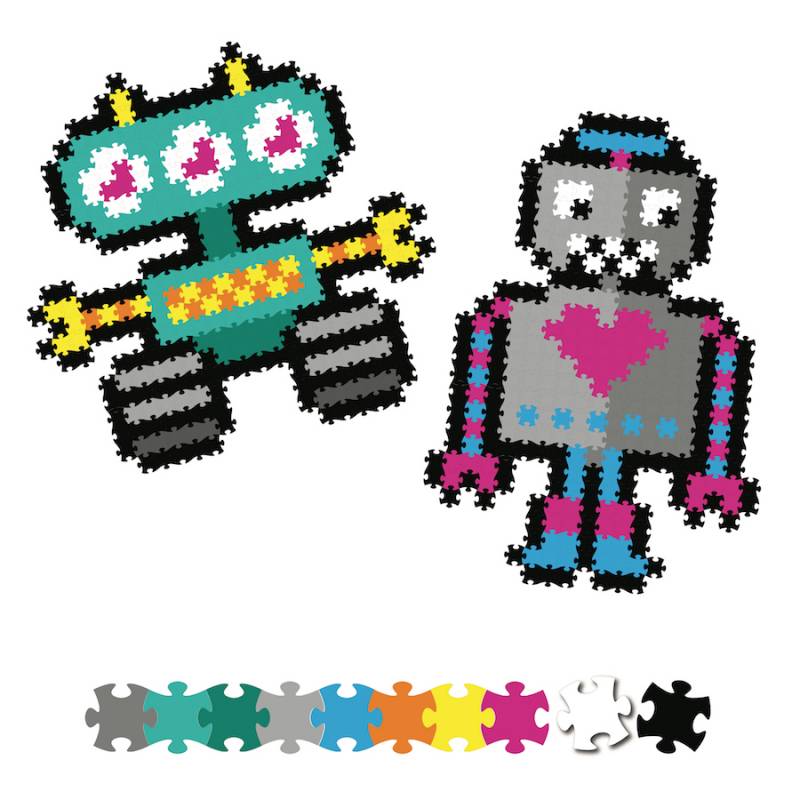 

Пиксельный пазл Fat Brain Toys "Сделай робота" (FA199-5)