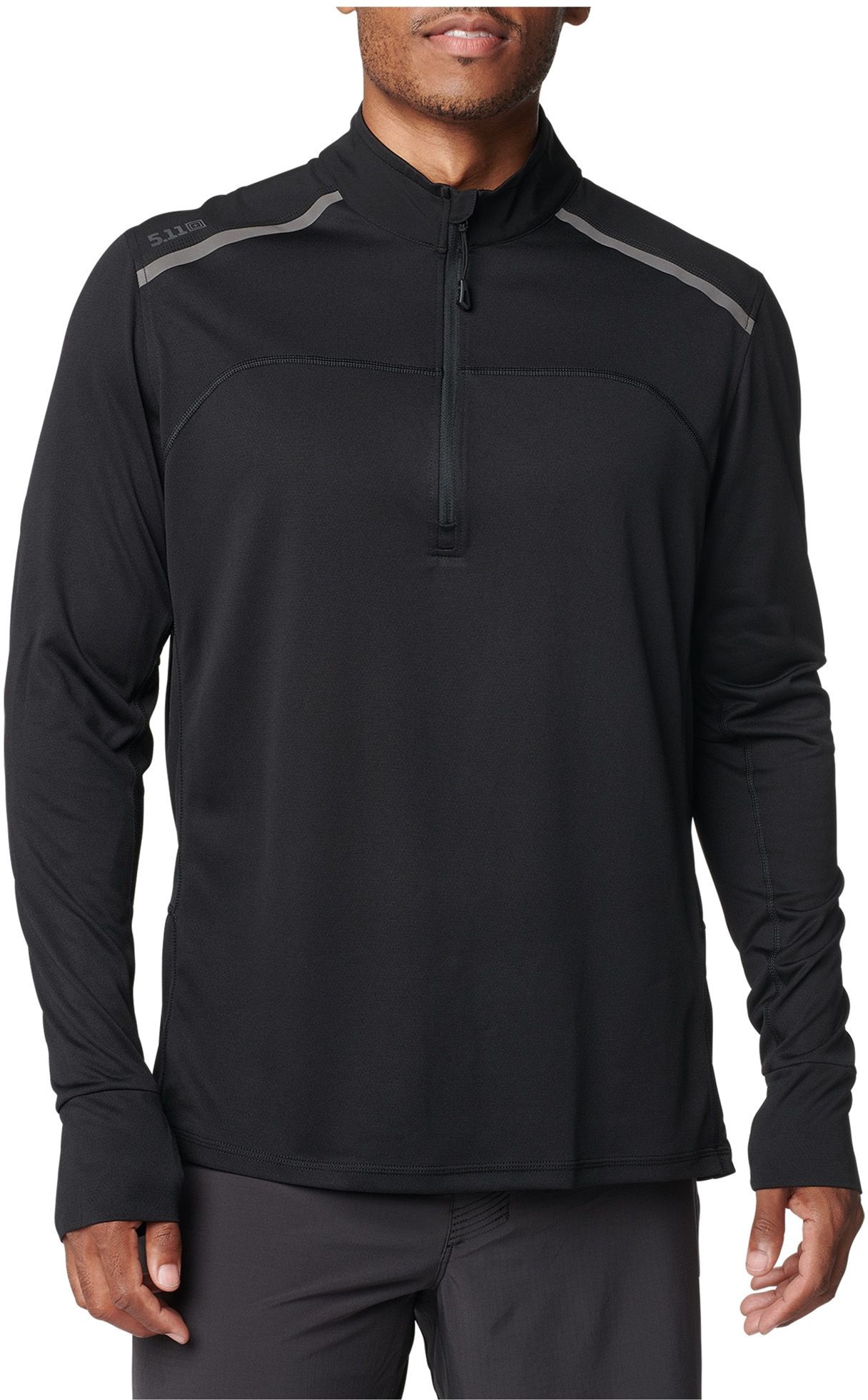 

Футболка с длинными рукавами 5.11 Tactical Max Effort 1/4 Zip Pullover 82114-019 XL Black