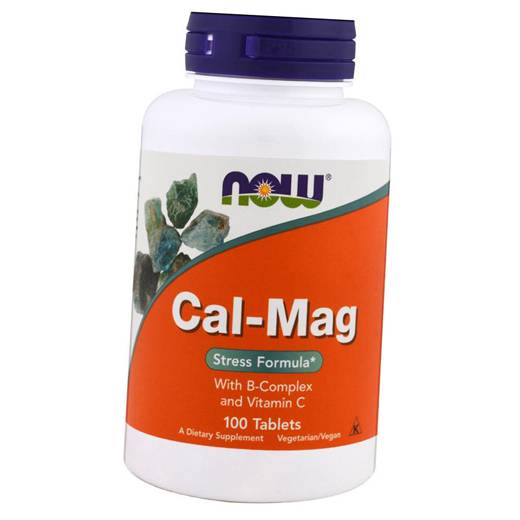 

Формула для снятия стресса, Cal-Mag Stress Formula, Now Foods 100таб (36128316)