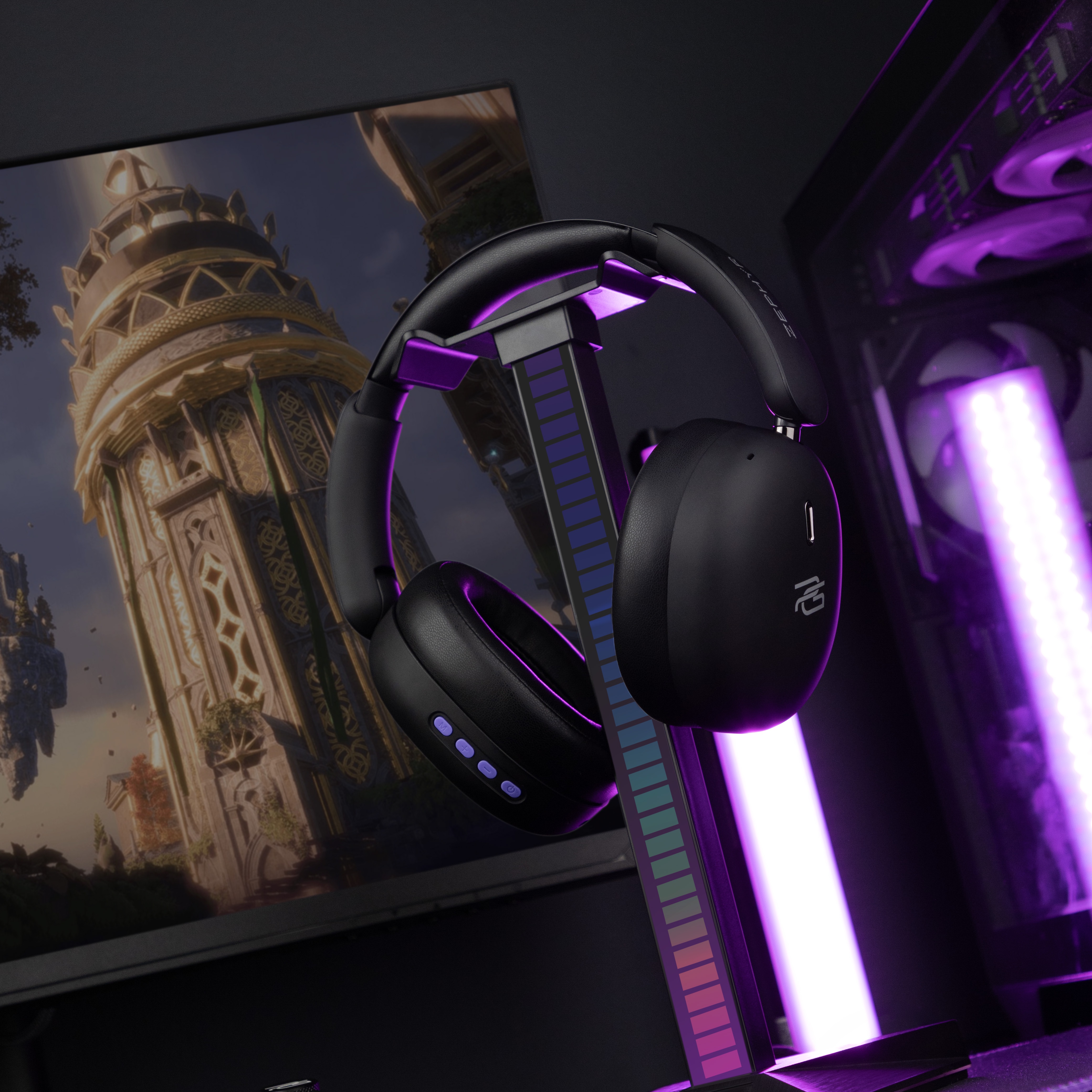 Навушники Proove Gaming Zephyr (APP) Black/Purple (671210569) — фото 5