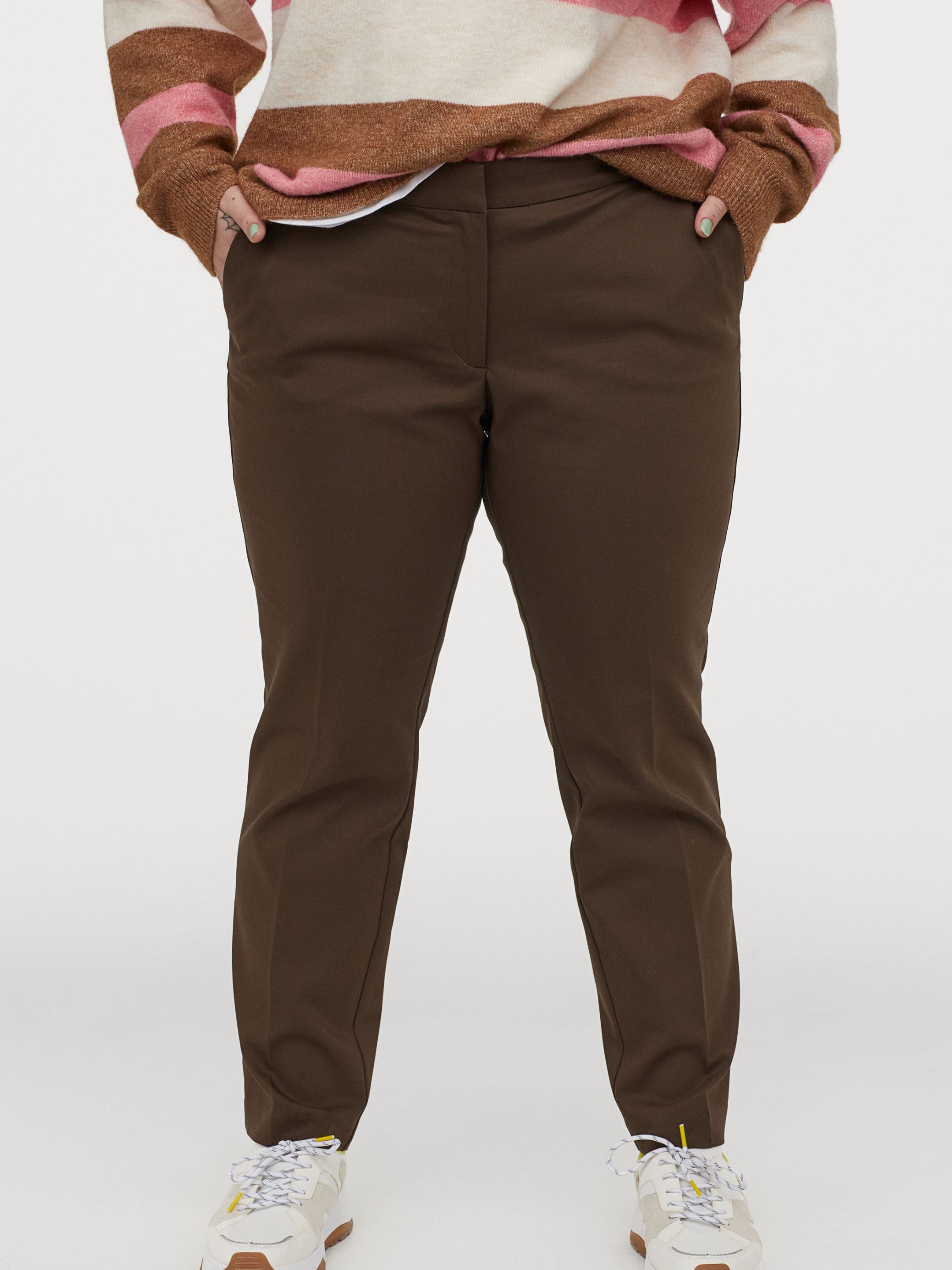 

Брюки H&M 0757552-0 50 Темно-зеленые