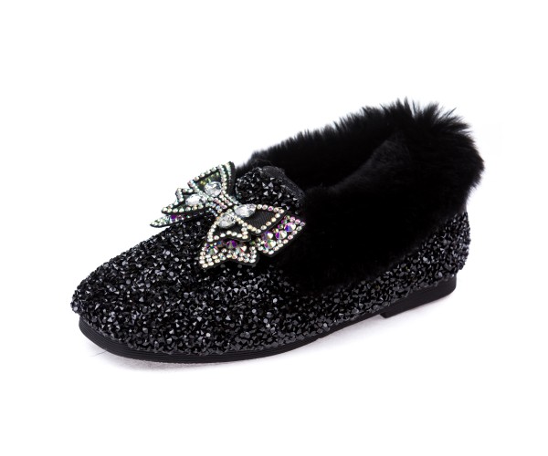 

Туфли Fashion M595 мех.черные 28
