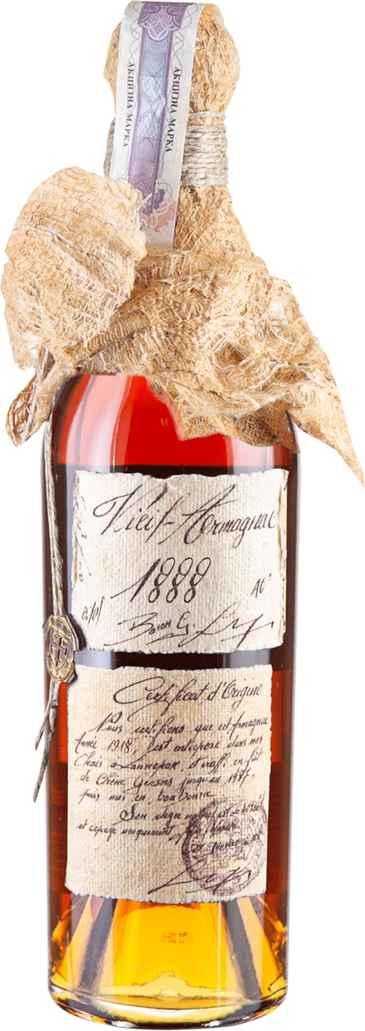 Арманьяк Baron Gaston Legrand Bas Armagnac 1888 0.7 л 40% (3558270014663) — фото 3