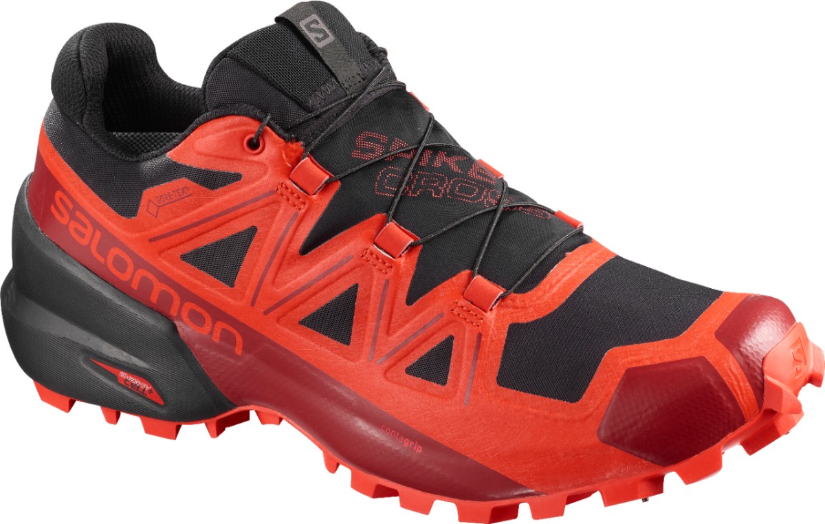 

Кроссовки SALOMON SPIKECROSS 5 GTX 40.5 (7 UK) 25,5см черный s408082-7