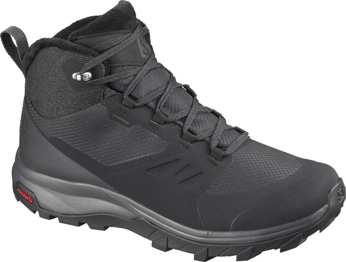 

Ботинки SALOMON OUTsnap CSWP W 40 (6,5 UK) 25см черный s411101-6,5