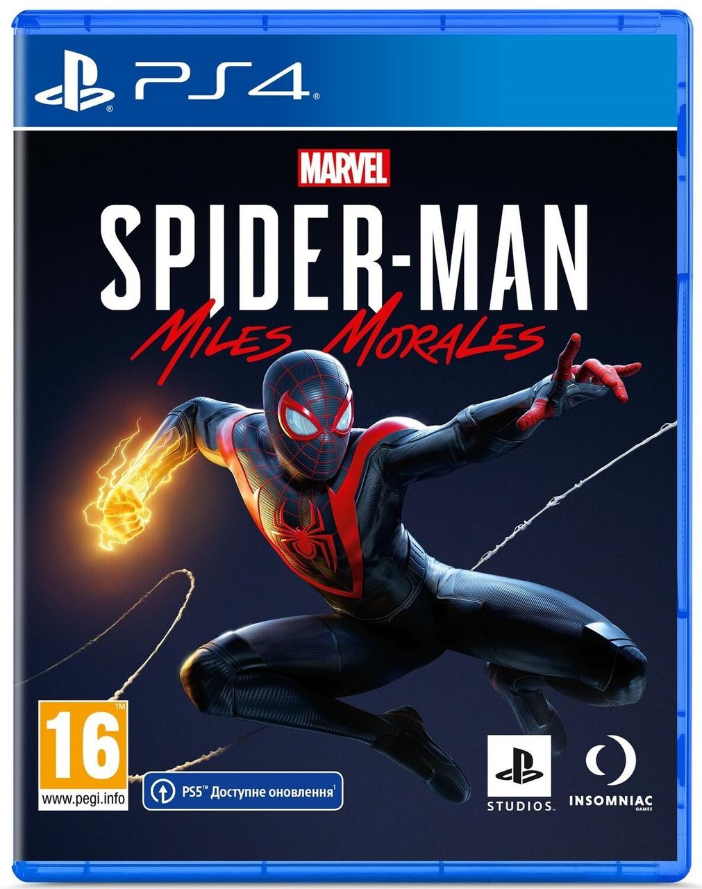 

Marvel Spider-Man Miles Morales (російська версія) PS4