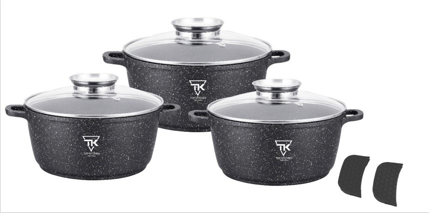

Набор Кастрюль Top Kitchen TK00021 из 3 предметов чёрный