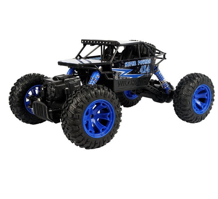 

Машина на радиоуправлении Rock Crawler Синий внедорожник вездеход синий