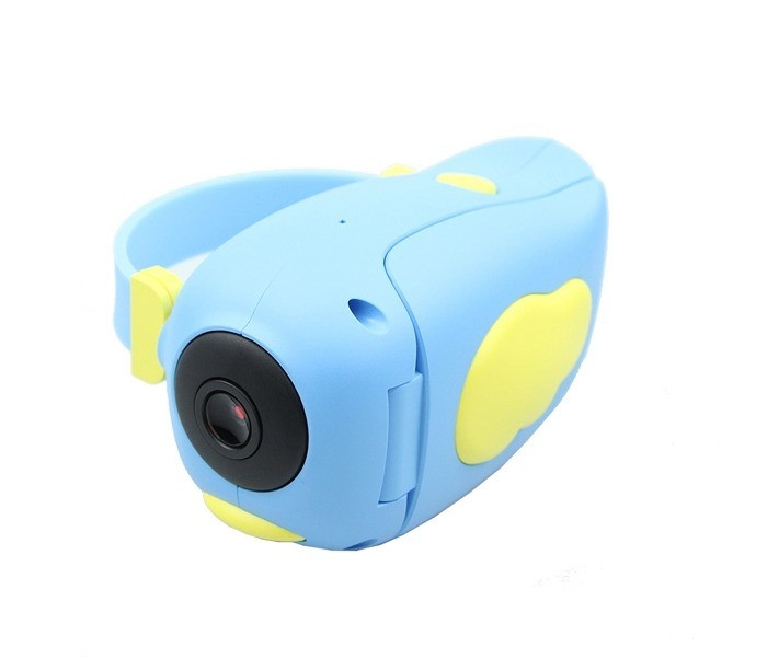 

Детская цифровая мини видеокамера Smart Kids Video Camera HD DV-A100 с 2" голубой