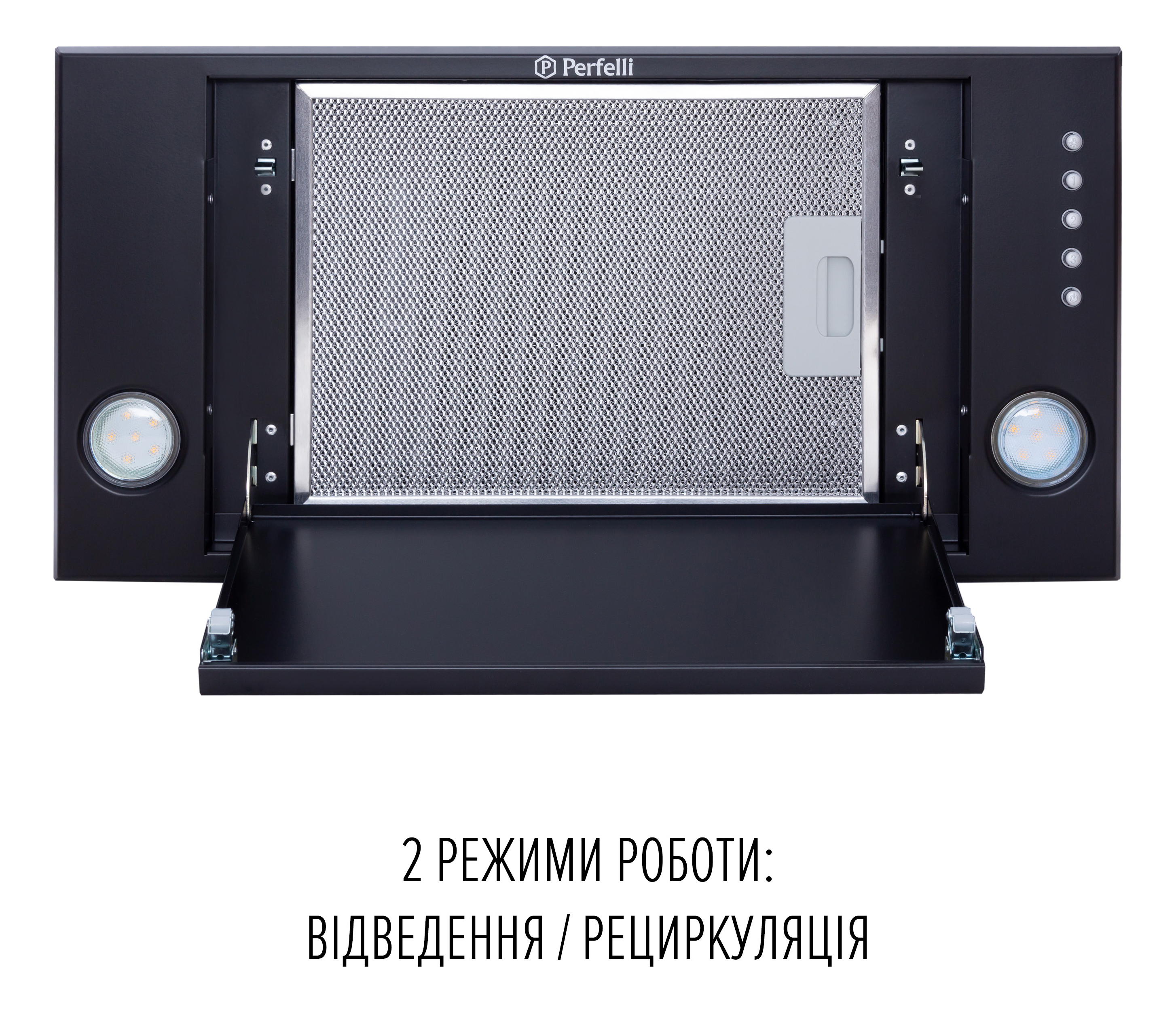 Витяжка Perfelli BI 5532 A 1000 BL LED — фото 7