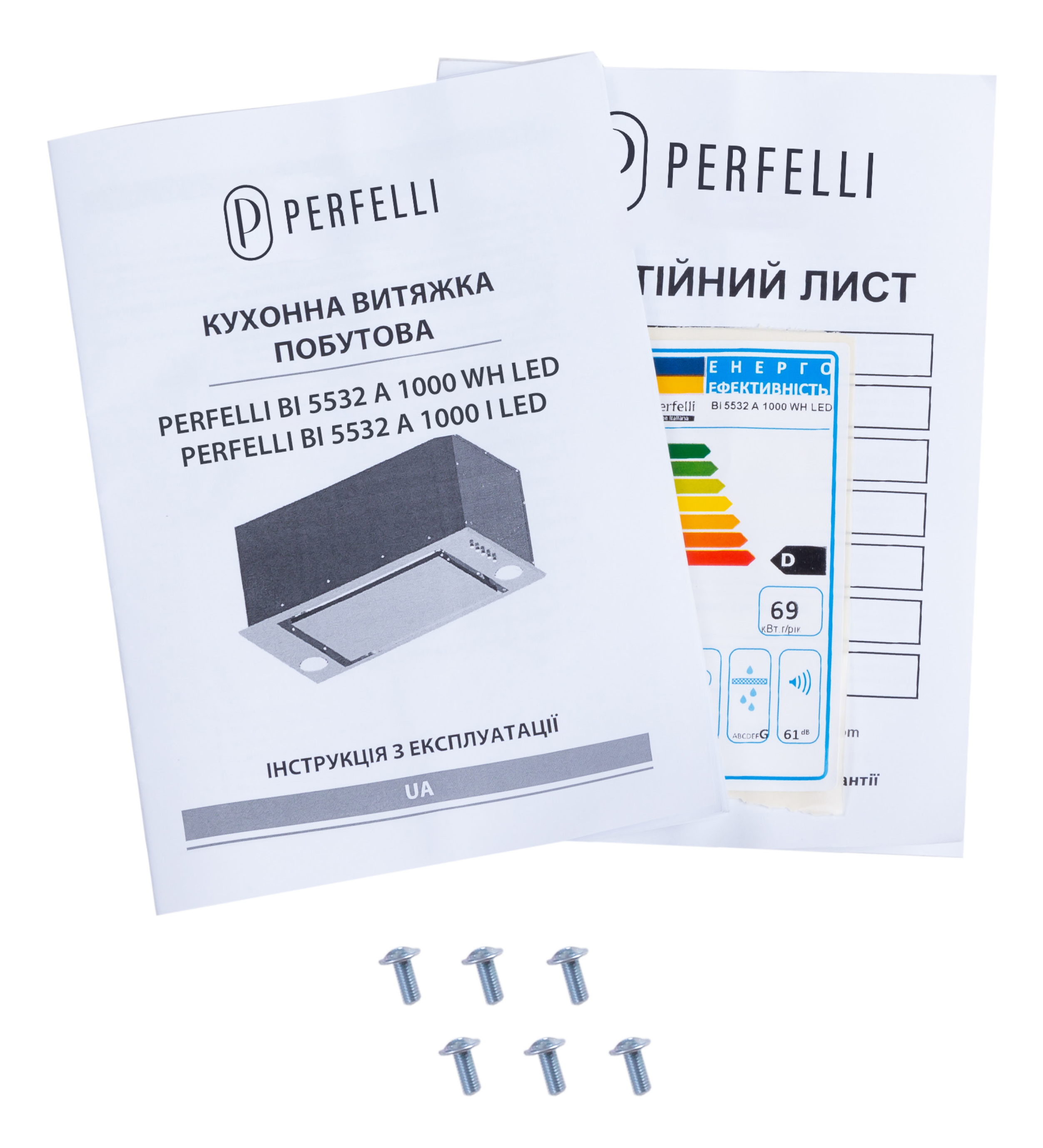 Витяжка Perfelli BI 5532 A 1000 BL LED — фото 10