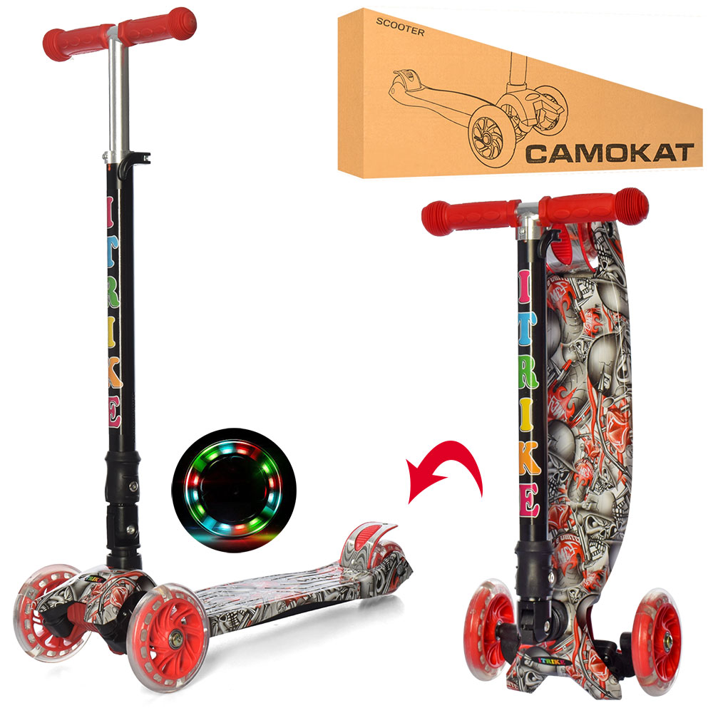 

Самокат iTrike Maxi JR 3-003-1-WP4 Red (JR 3-003-1)
