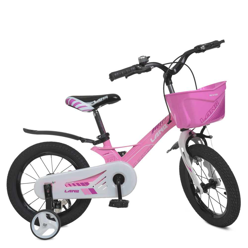 

Велосипед Profi 14" Hunter WLN1450D-2 Pink White (WLN1450D)