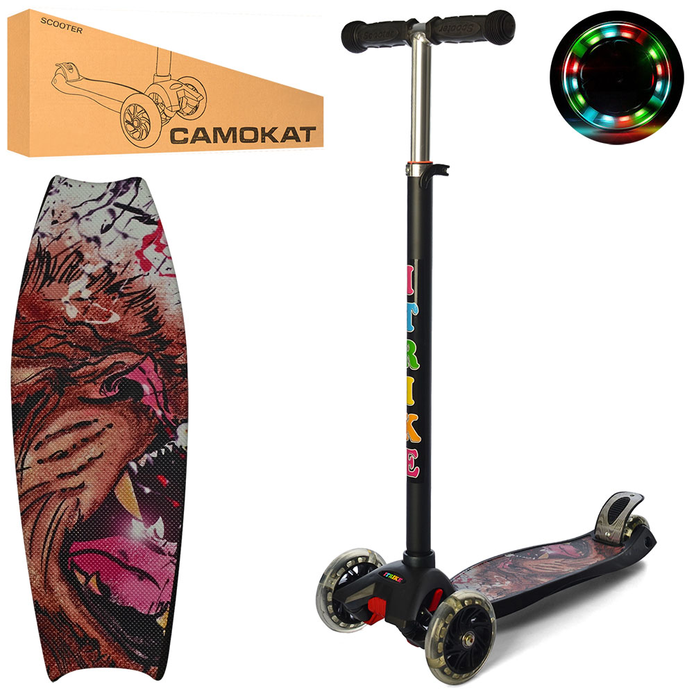 

Самокат iTrike Maxi JR 3-055-1-B1 Black (JR 3-055-1)