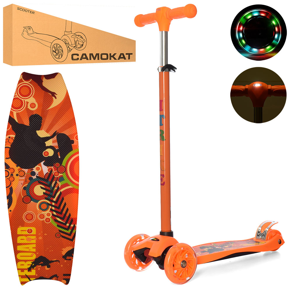 

Самокат iTrike Maxi JR 3-055-OR-L Orange (JR 3-055L)