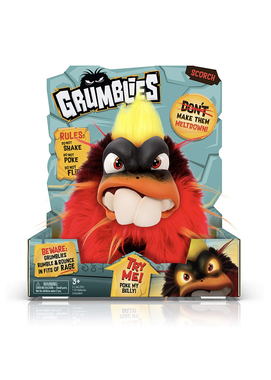 

Интерактивная игрушка Grumblies Scorch Грамблиес Скорч Красный