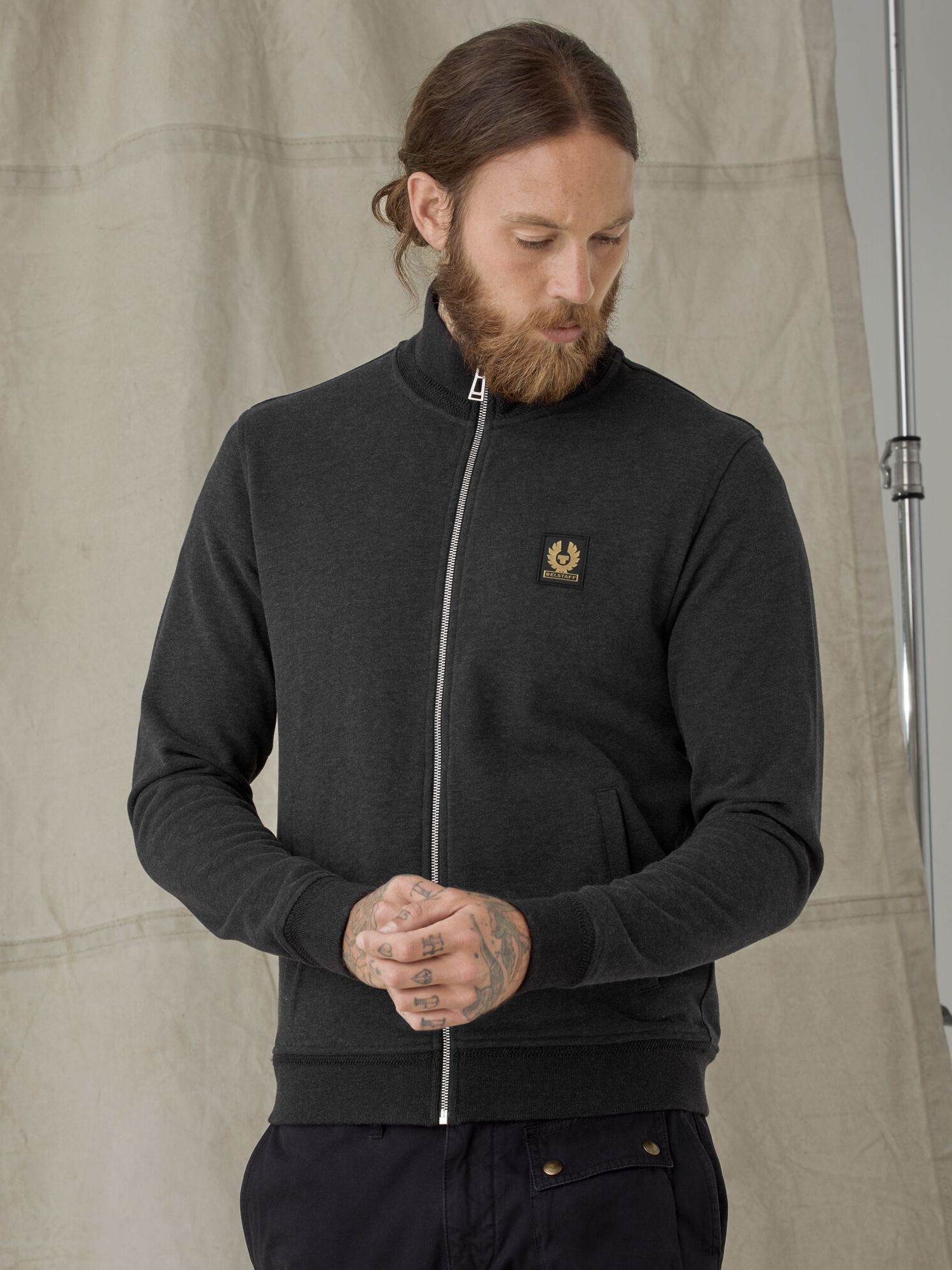 

Толстовка Belstaff B000143638  Серый, Толстовка Belstaff B000143638 S Серый