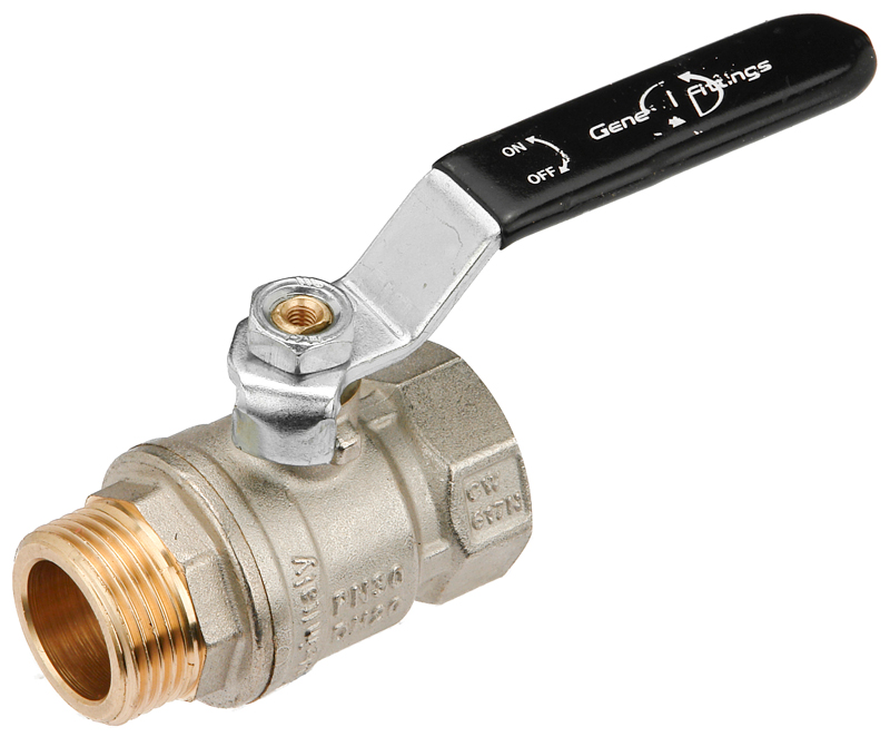 

Кран шаровой General Fittings 1" ВН (7S00L2N101000A) ручка