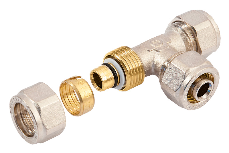 

Тройник обжимной General Fittings 16 мм (5300.10.12)