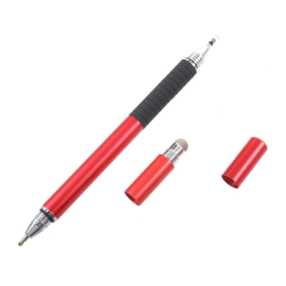 

Стилус ручка SK 3 в 1 Capacitive Drawing Point Ball Red