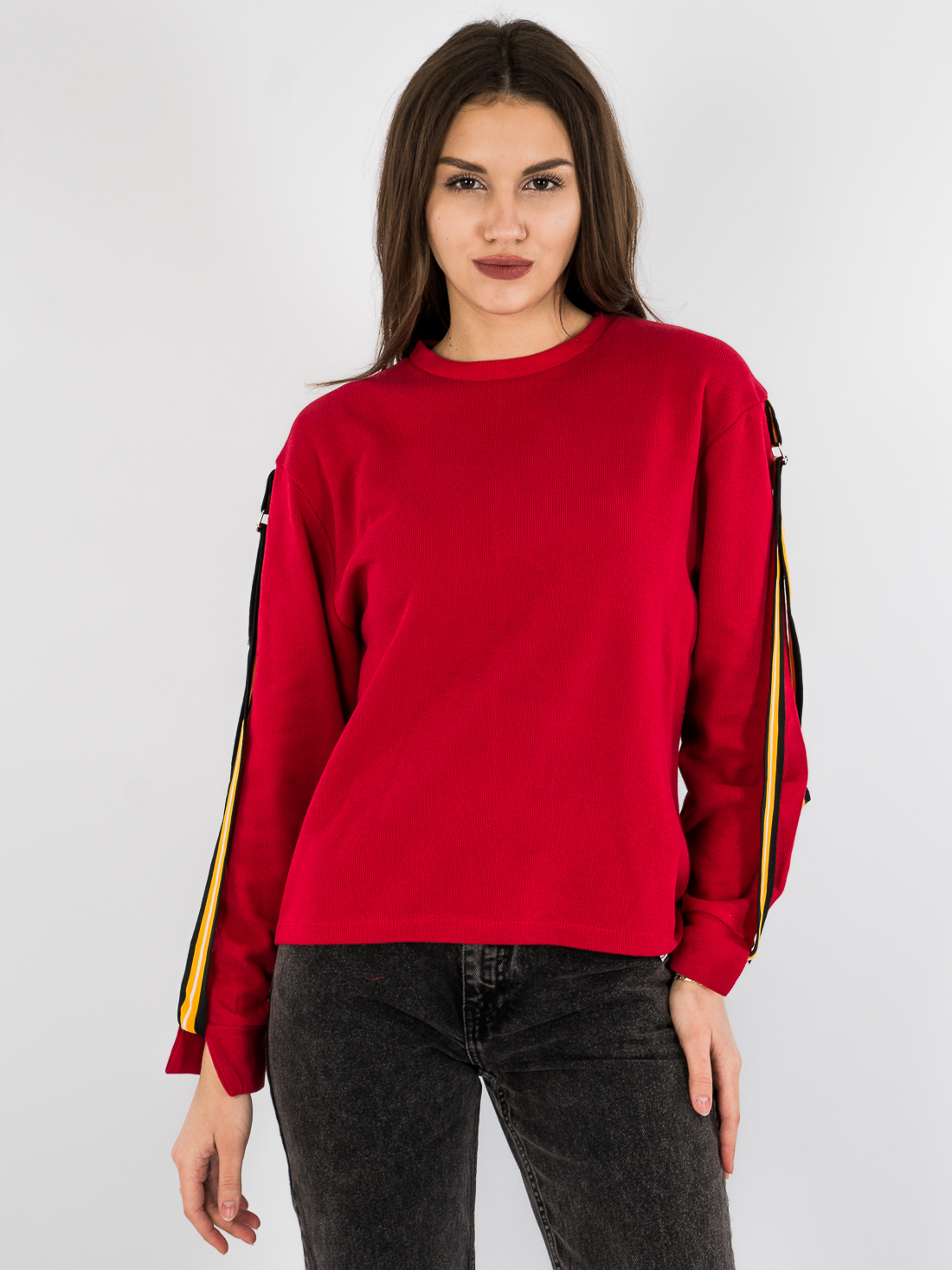 

Cвитшот BEBE PLUS 22411  Красный, Cвитшот BEBE PLUS 22411 M Красный