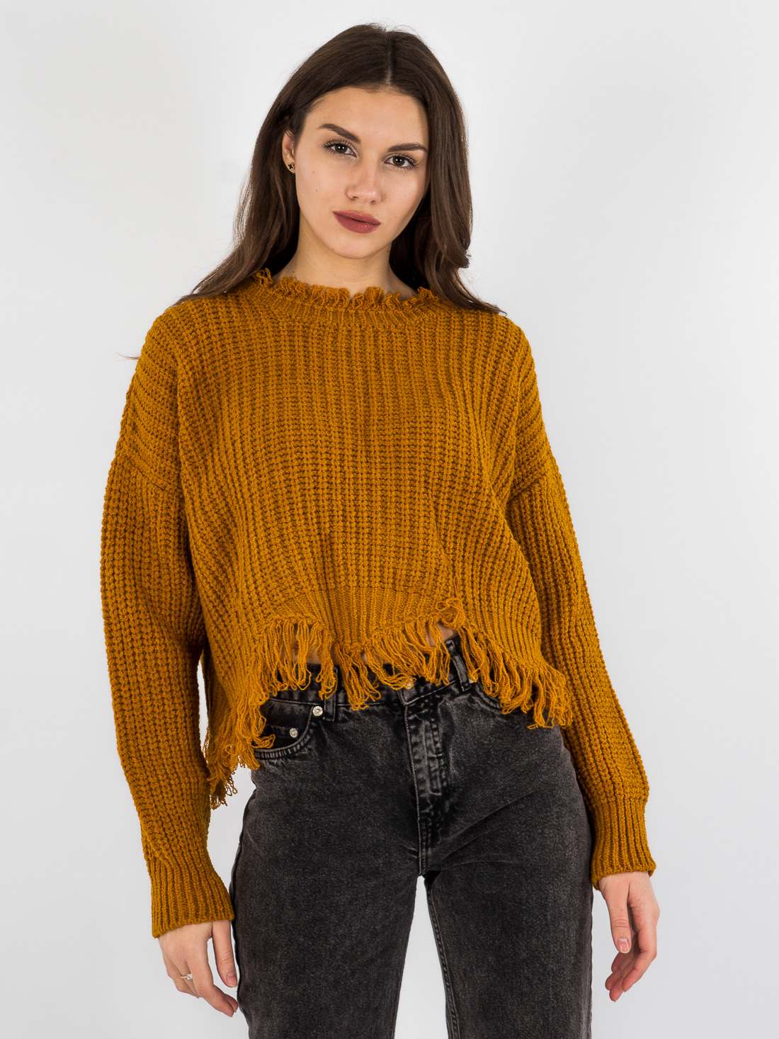 

Свитер BEBE PLUS 22832  Горчичный, Свитер BEBE PLUS 22832 One size Горчичный