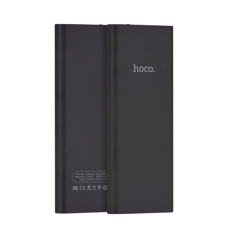 

Портативное зарядное устройство Power Bank Hoco B16 Metal 10000 mAh Черный