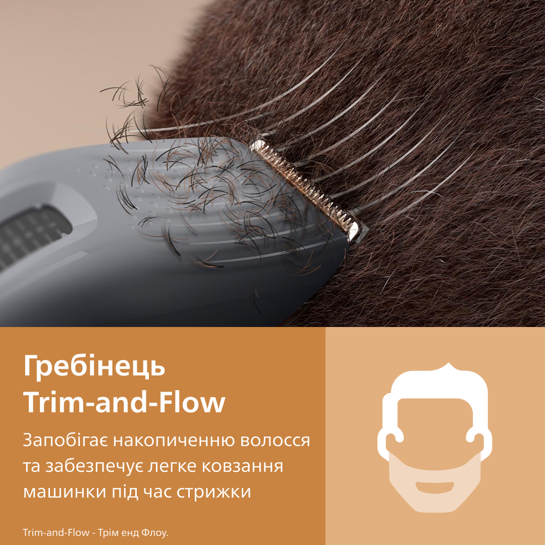 Машинка для стрижки волосся Philips HC3722/15 серії 3000 — фото 5