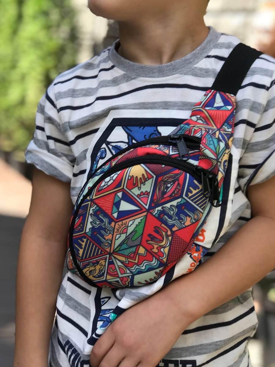 

Детская бананка MamaKazala Oval kids All