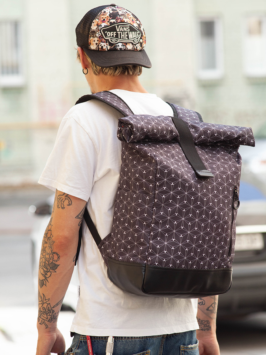 

Рюкзак MamaKazala «Rolltop» сеть