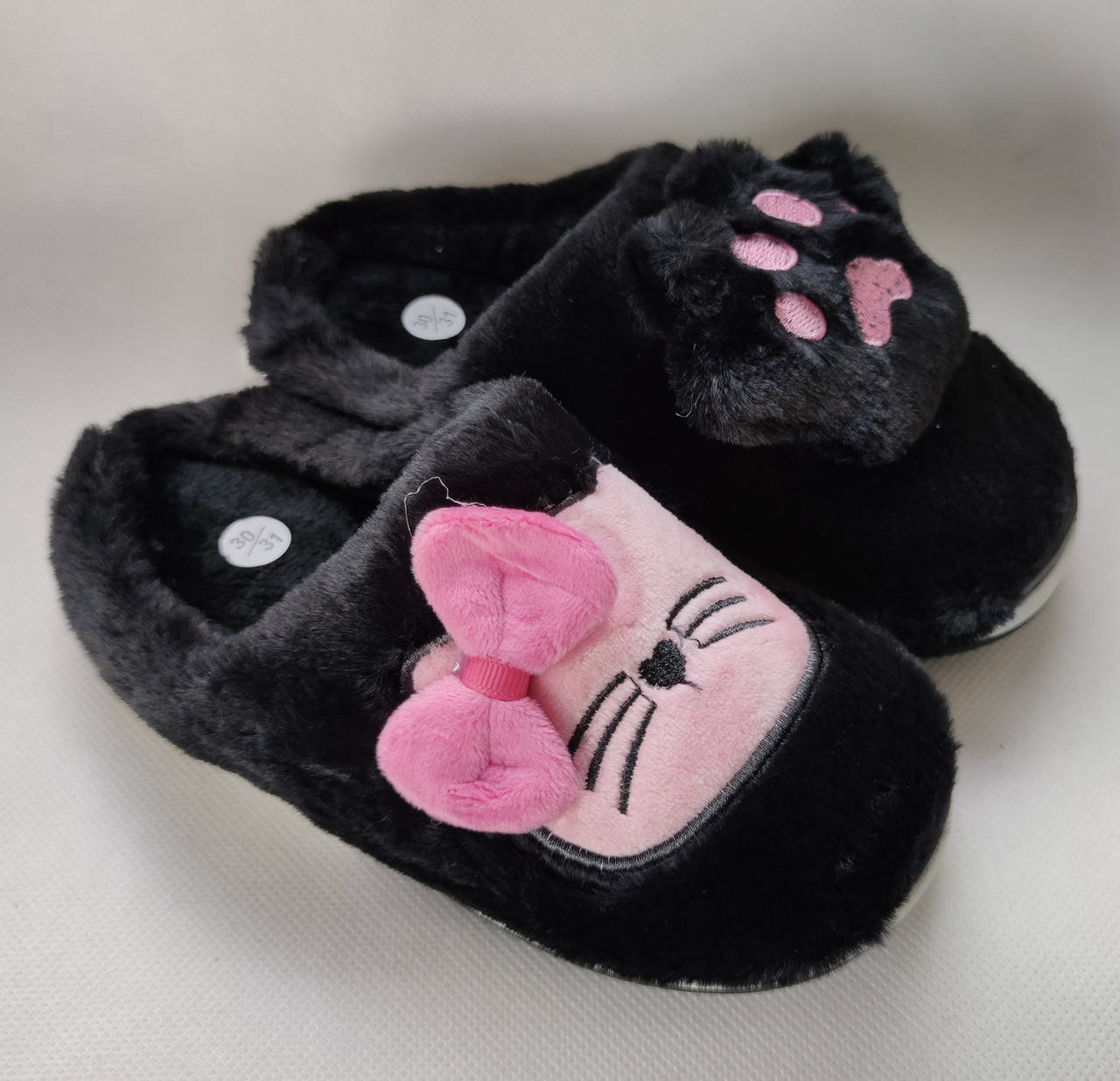 

Комнатные тапочки Plaazzo 30-31 Черные (4323-3-30-31)