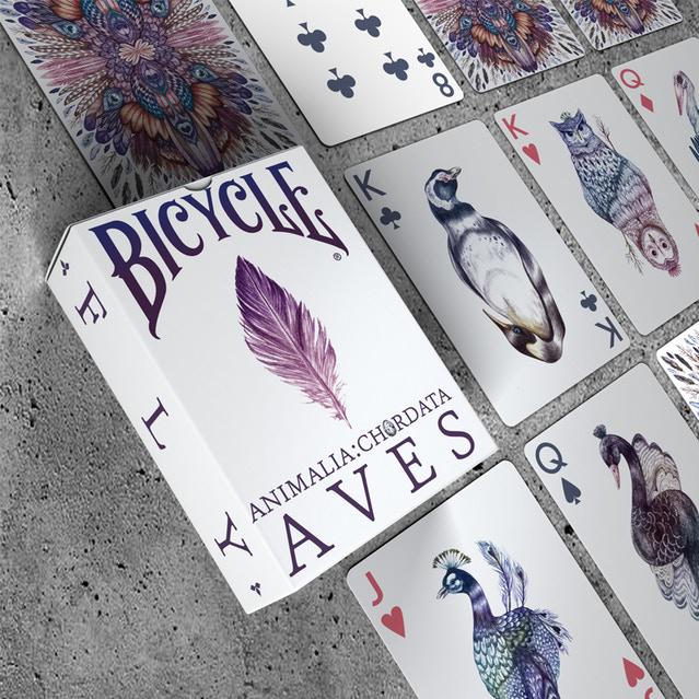 

Карты игральные USPCC Bicycle AVES Uncaged Playing Cards by LUX Playing Cards