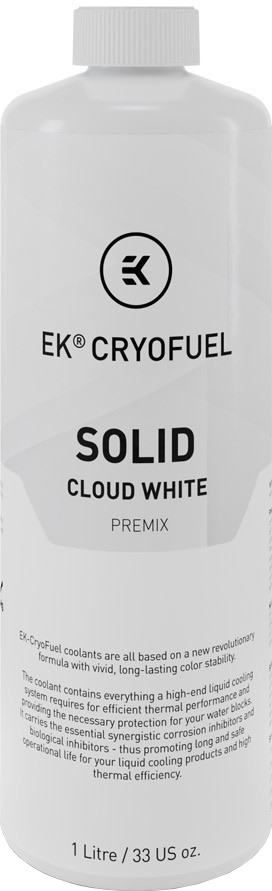 

Концентрат EKWB EK-CryoFuel Premix Solid Cloud White 1000 мл (3831109880302)