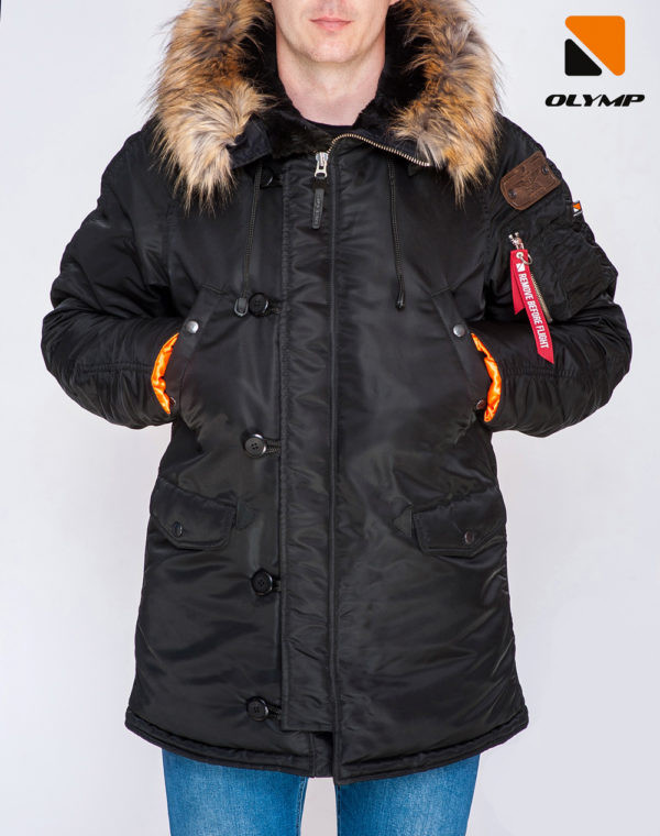 

Куртка Olymp N-3B Аляска Old School АЛ-9 M Чёрная