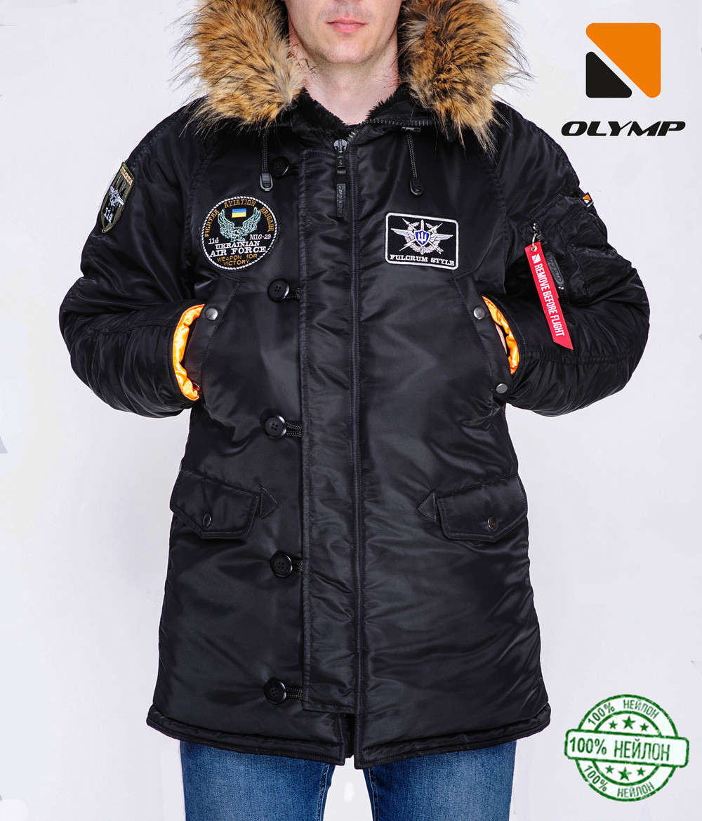 

Куртка Olymp N-3B АЛ-15 Аляска XXL Чёрная (ал-15-XXL)
